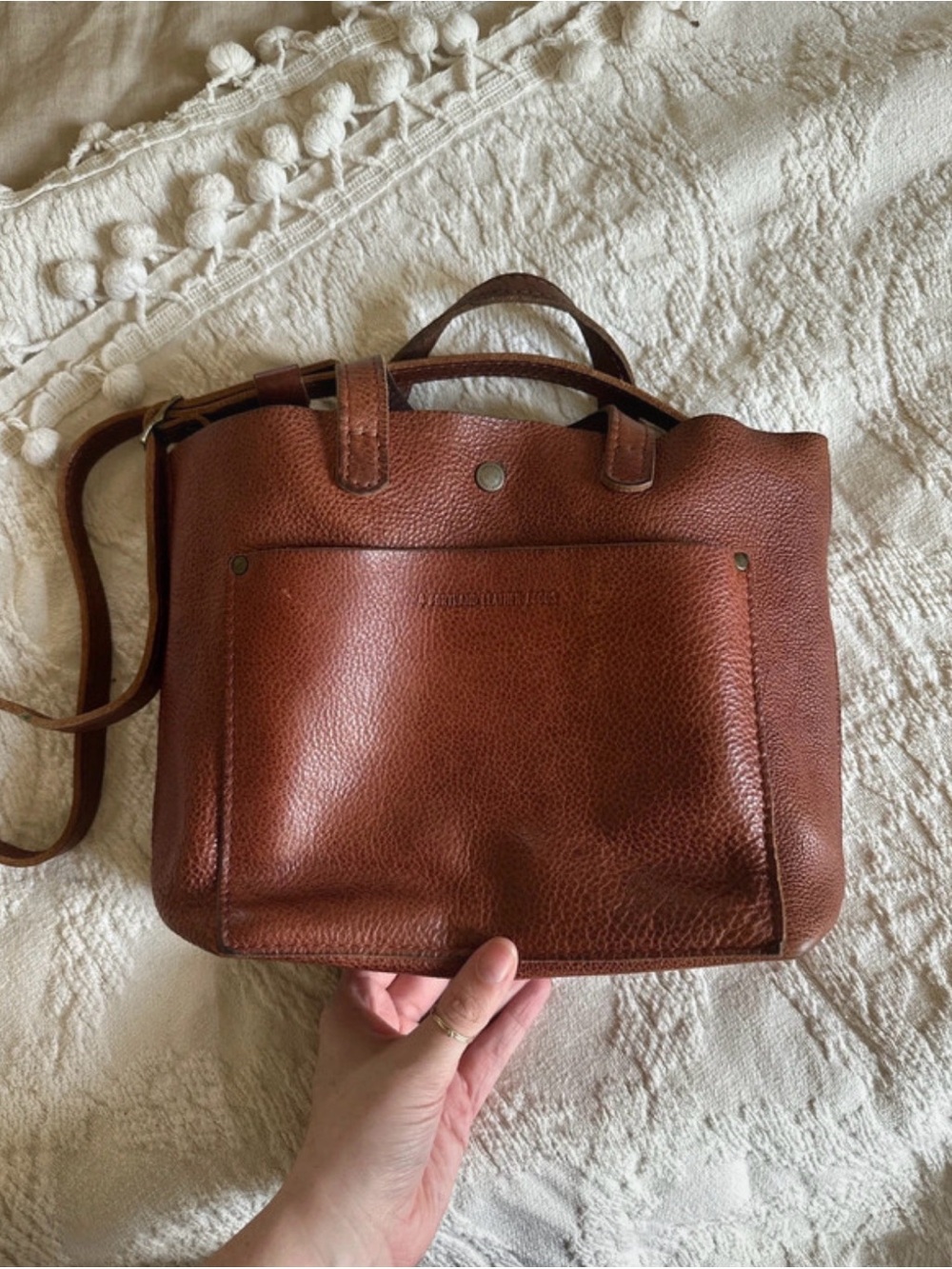 Portland Leather Mini crossbody bag